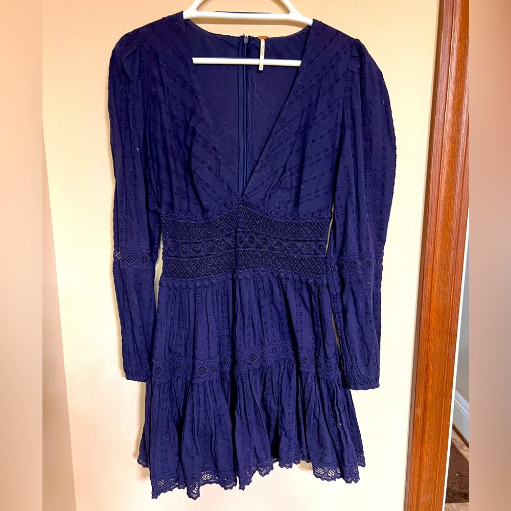 Free People Dress. Blue. Size 4.